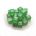 Sada 20 mramorovaných kostiček - zelená