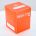 Ultimate Guard oranžová krabička na 100+ karet